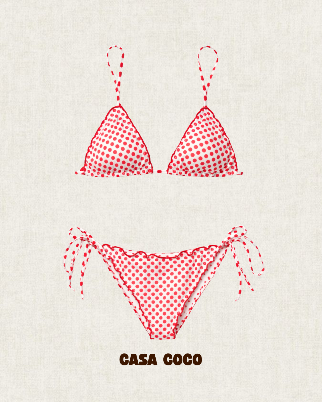 Lola top - Cherry Dot