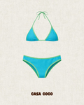 Polo bottom - Aqua Lime